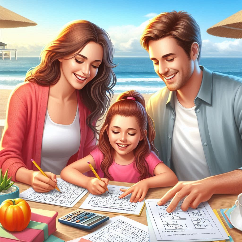 Fichas de Matemáticas en verano